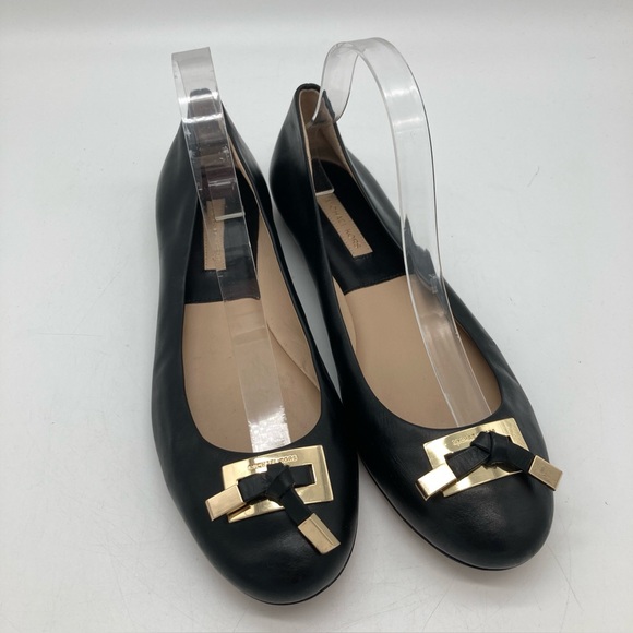 Michael Kors Leather Knot Detail Ballet Flats - Picture 1 of 11